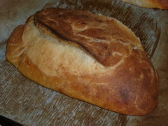 Das fertig gebackene Brot.