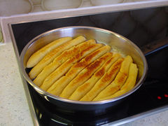 Kartoffelnudeln in der Pfanne
