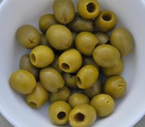 Oliven, entkernt