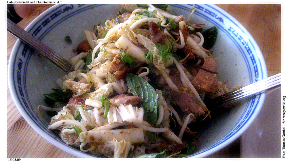 Entenbrustsalat auf thailändische Art – Koch-Wiki