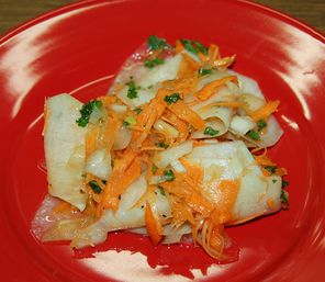 Kohlrabi-Karotten-Salat