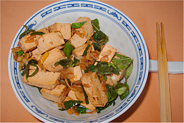 Gebratener Tofu nach thailändischer Art – Koch-Wiki