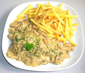 Jägerschnitzel