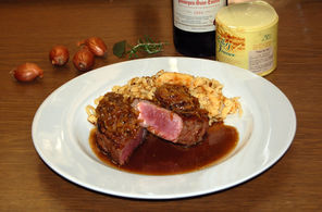 Rostbraten mit Saucen-Varianten