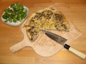 Sauerkraut-Quiche