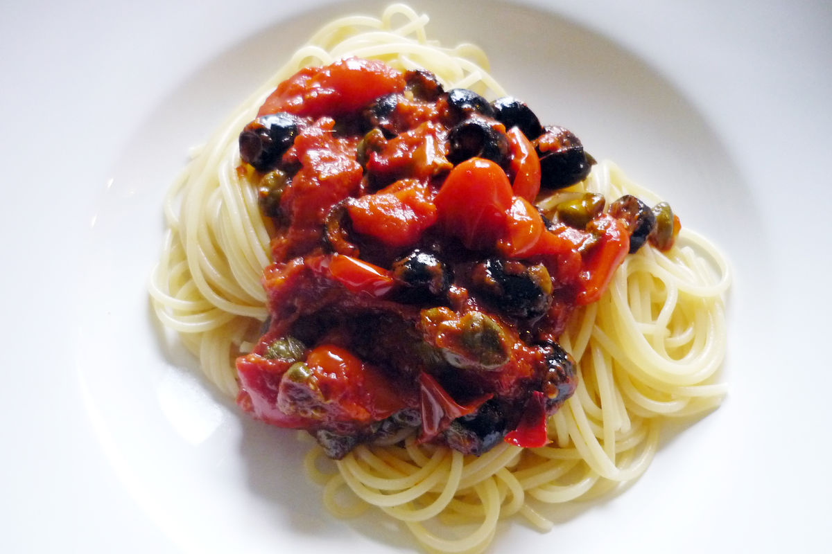 Spaghetti alla puttanesca KochWiki