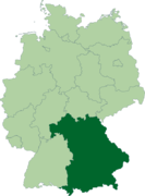 Deutschland Lage von Bayern.svg