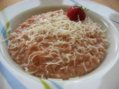 Risotto alle fragole