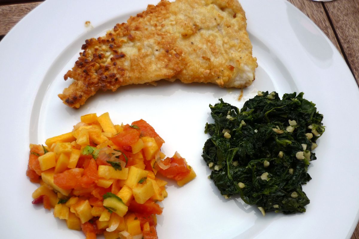 Fischfilet mit Macadamiakruste – Koch-Wiki