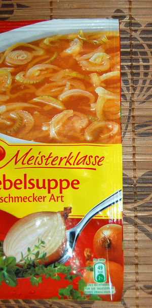 Instant-Zwiebelsuppe