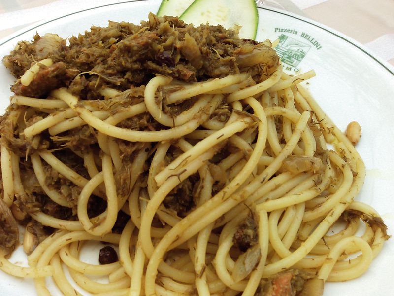 Datei:Pasta con le sarde (Palermo).jpg