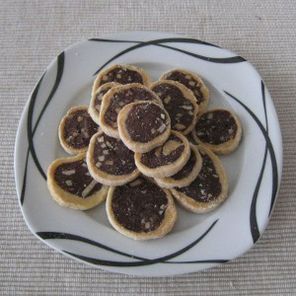 Schokomandelbrotplätzchen