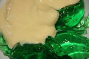 Grüner Wackelpudding