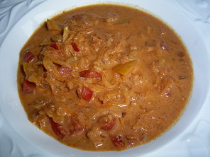 Vegetarische Sauerkrautsuppe