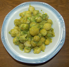 Rosenkohl mit brauner Butter