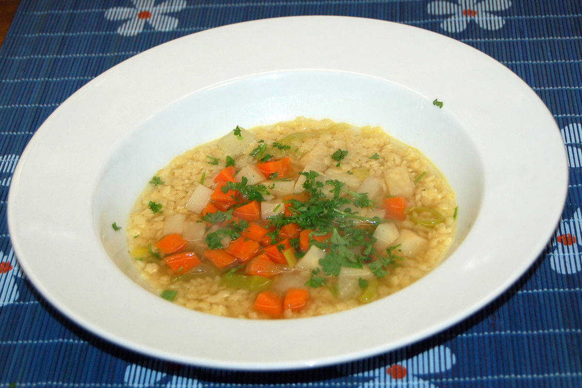 Gemüsesuppe mit Nudeln – Koch-Wiki