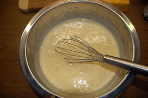 Vanillesauce mit Kokosmilch