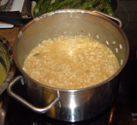 Das fertige Risotto.