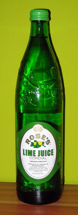 Zutat:Lime Juice Cordial – Koch Wiki