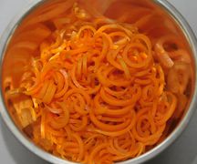 Karotten-Spaghetti