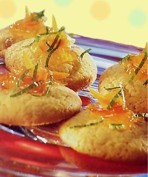 Orangen-Cookies