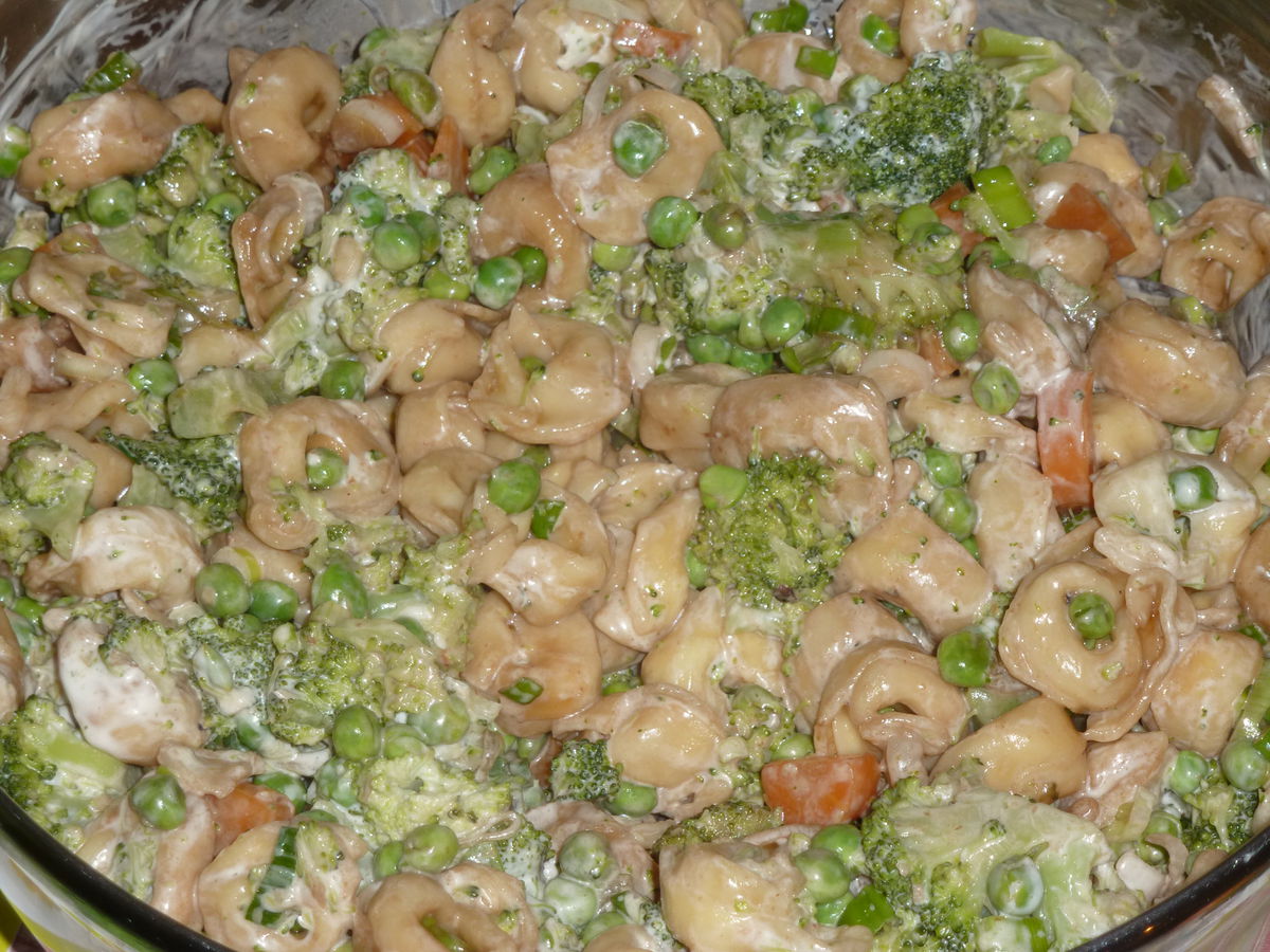 Tortellini-Salat mit Brokkoli und Erbsen – Koch-Wiki