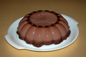 Schokoladen-Wackelpudding