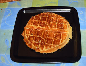 Lütticher Waffeln mit einem Bier-Hefeteig