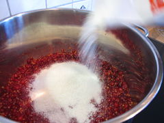 Rote Johannisbeermarmelade