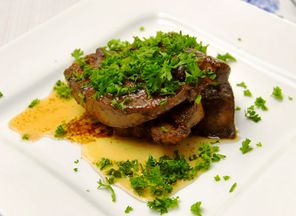 Foie de veau à la bordelaise