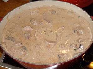 Schweinefiletgulasch mit Pilzen