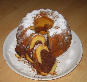 Gugelhupf mit Kartoffeln