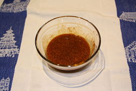 Marinade vorbereiten,