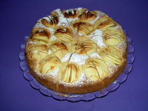 Schlupfkuchen mit Äpfeln