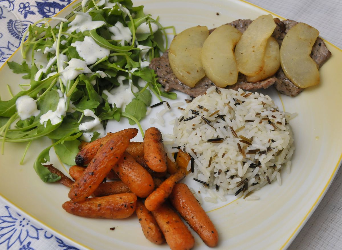 Rinderfilet mit Nashi-Birne – Koch-Wiki