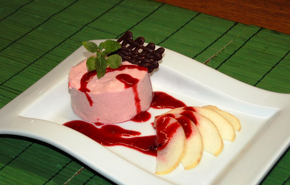 Joghurtmousse mit Himbeeren – Koch-Wiki