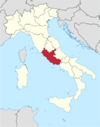 Lazio in Italy.svg