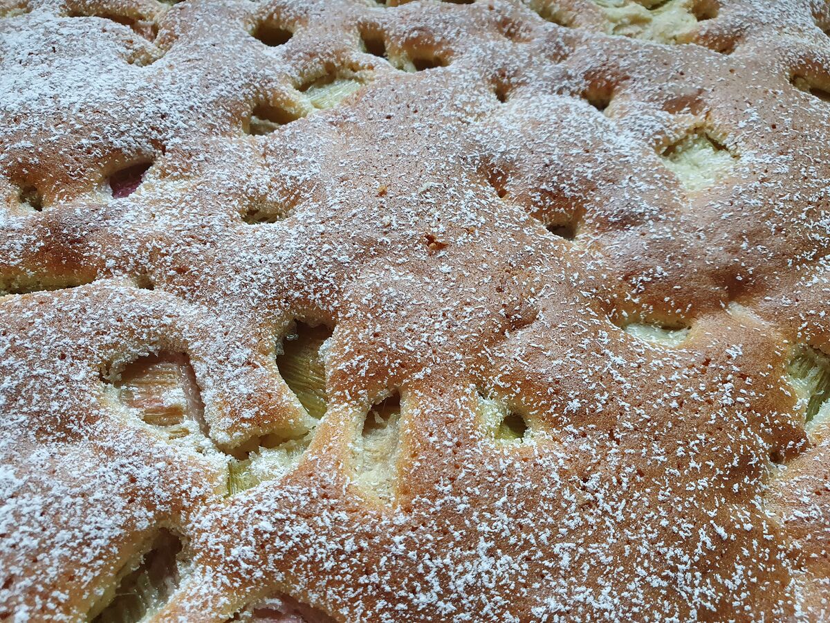Rhabarberkuchen vom Blech – Koch-Wiki