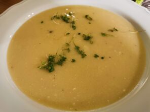 Topinambur-Cremesuppe