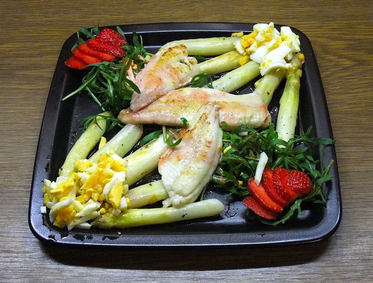 Spargel mit Süßwasserfisch – Koch-Wiki