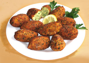 Pastéis de Bacalhau (Kartoffel-Fisch-Kroketten)