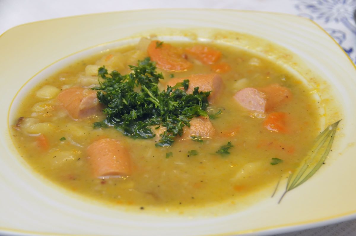 Kartoffelsuppe mit Pfifferlingen – Koch-Wiki