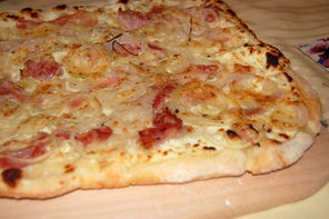 Flammkuchen (Grundrezept)