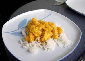 Putengeschnetzeltes mit Curry