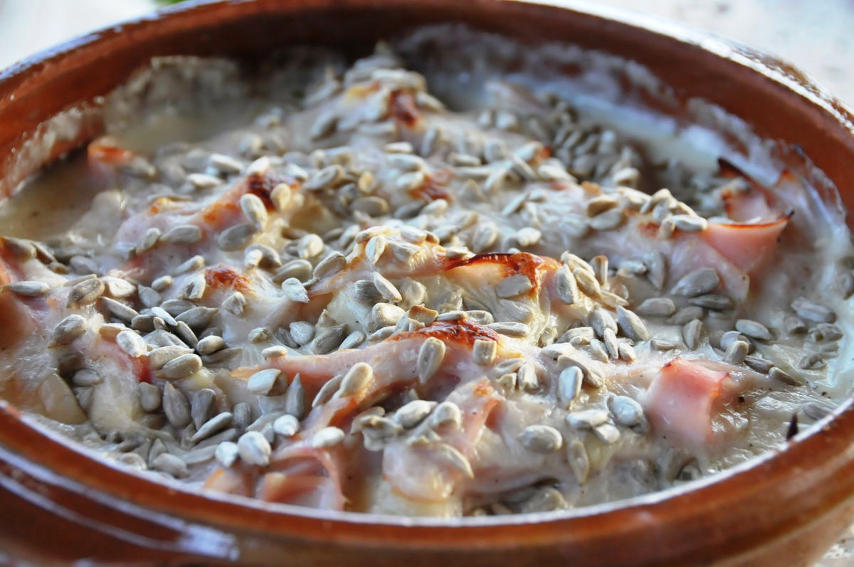 Blumenkohl-Gratin mit Pute – Koch-Wiki