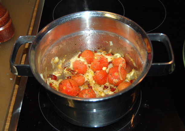 Jakobsmuscheln mit Tomaten und Majoran – Koch-Wiki