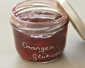 Glühwein-Orangen-Gelee