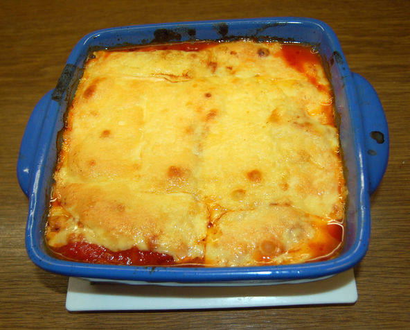 Überbackene Maultaschen mit Tomatensauce – Koch-Wiki
