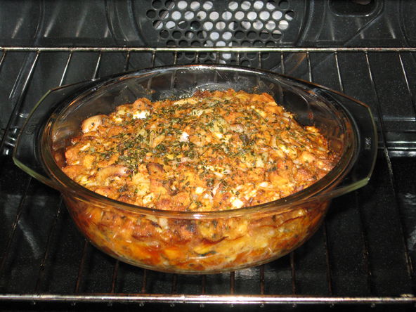Pikanter Auflauf mit Meeresfrüchten und Knoblauch – Koch-Wiki