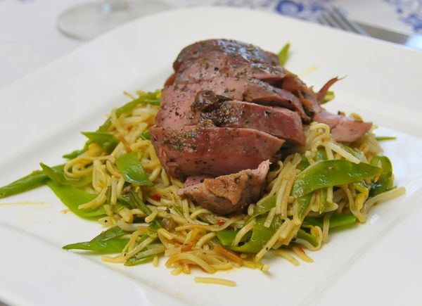 Entenbrust auf Wok-Gemüse – Koch-Wiki